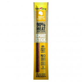 Лакомствo за кучета GIMDOG SPORT STICK TURKEY стик от пуешко месо, БЕЗ ЗЪРНО